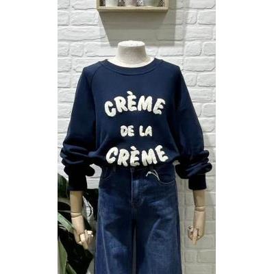 sudadera azul marino mujer