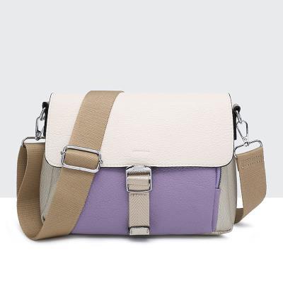 bolso bandolera mujer lila