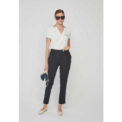 Pantalón vestir mujer azul marino goma cintura