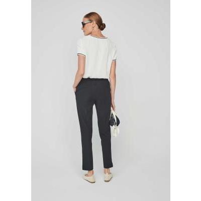 Pantalón vestir mujer azul marino goma cintura