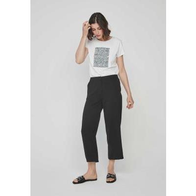 pantalon culotte mujer liso