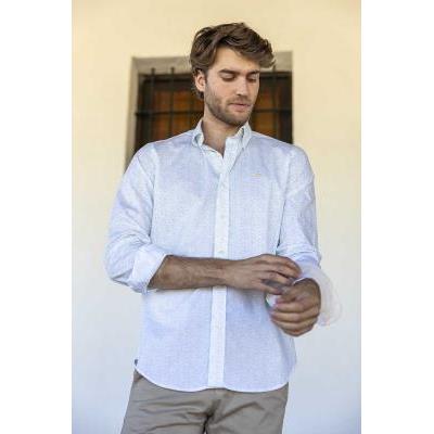 camisa hombre estampada carlos cordoba
