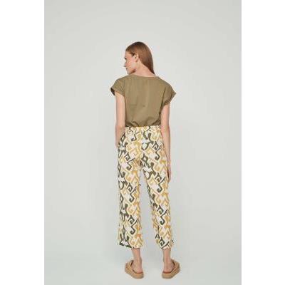 pantalon culotte estampado mujer