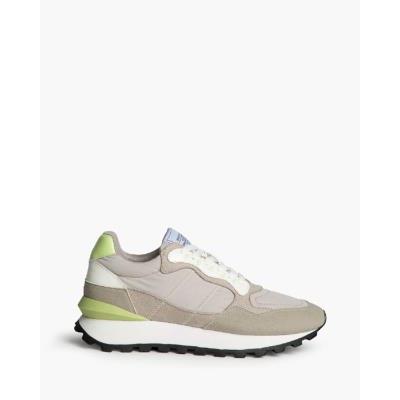zapatilla deportiva corina mujer cordones detalle fluor