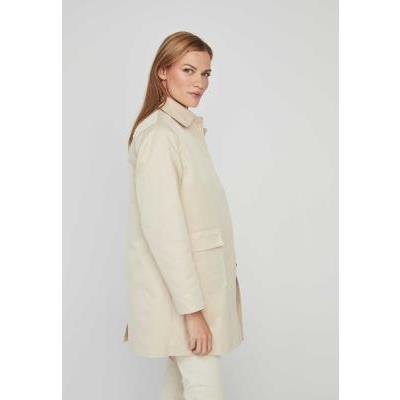 gabardina beige dandara mujer