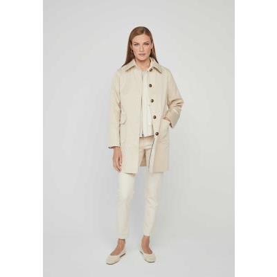 gabardina beige dandara mujer