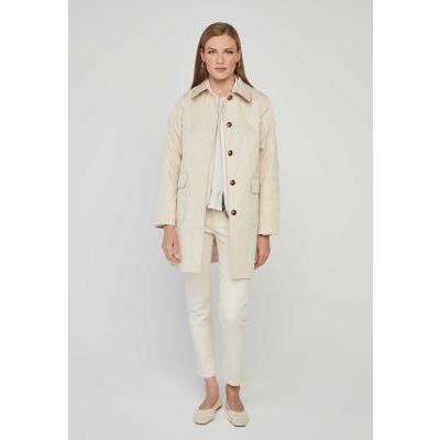 gabardina beige dandara mujer