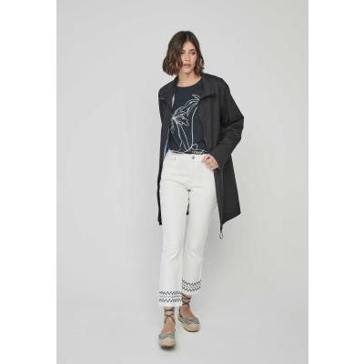 parka mujer azul marino cremallera dandara