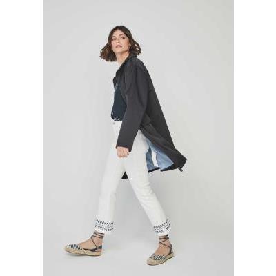 parka mujer azul marino cremallera dandara