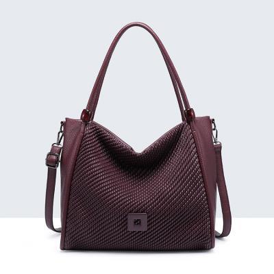 bolso shopper trenzado