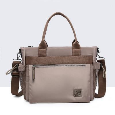 bolso nylon doble asa rejilla