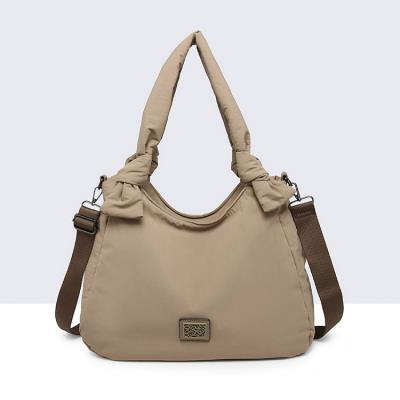bolso tejido tejido tecnico detalle nudos
