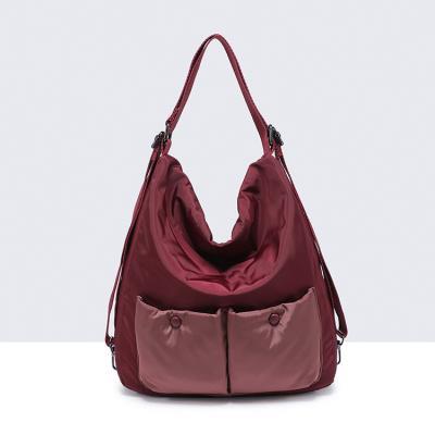 bolso mochila nylon mujer