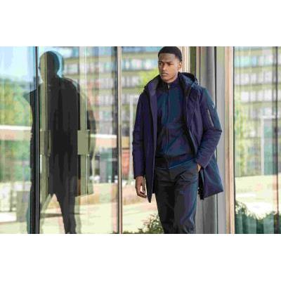 parka capucha marino hombre dimotex