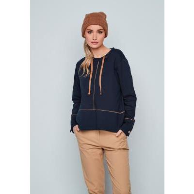 sudadera detalle contrastes