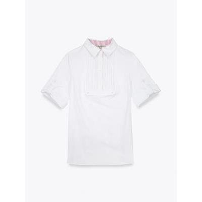 blusa blanca jaretas dandara