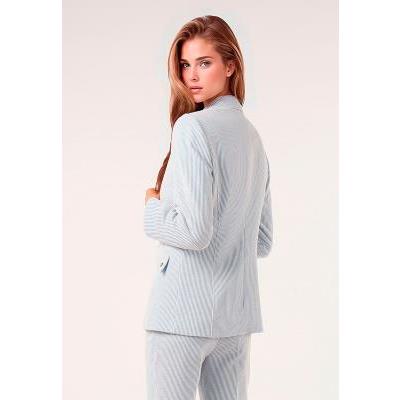 blazer rayas traje mujer
