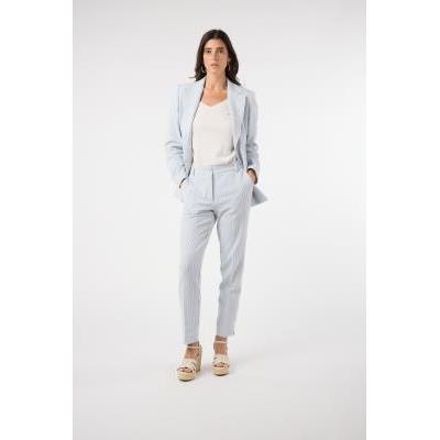 blazer rayas traje mujer