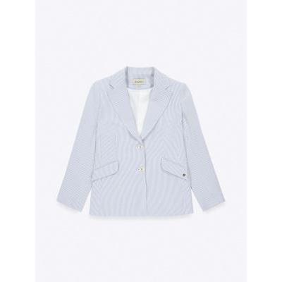 blazer rayas traje mujer