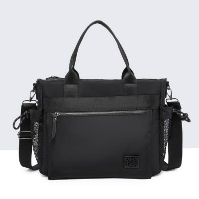 bolso nylon doble asa rejilla