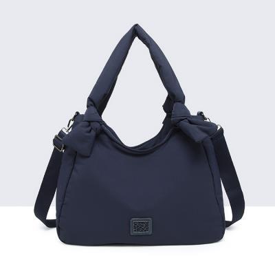 bolso tejido tejido tecnico detalle nudos