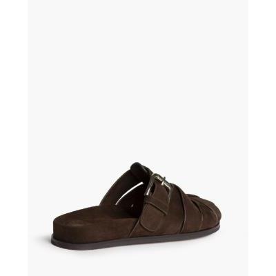 sandalia serraje marron