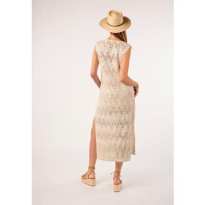 vestido punto midi