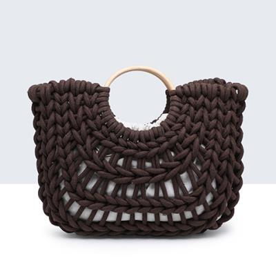 bolso cesto cuerda natural