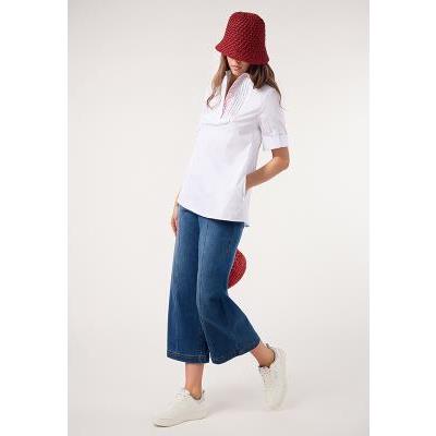 blusa blanca jaretas dandara