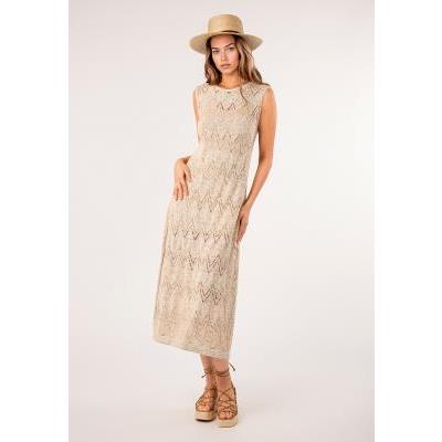 vestido punto midi