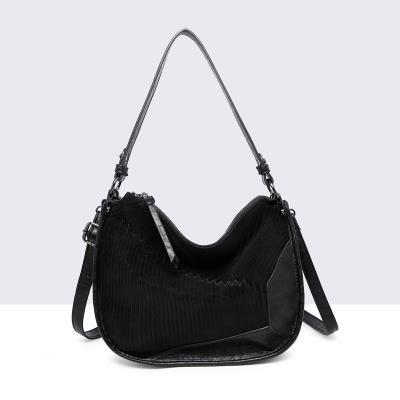 bolso mujer puzle negro
