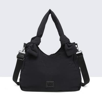 bolso tejido tejido tecnico detalle nudos
