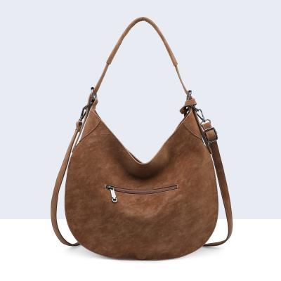 bolso hombro pespuntes