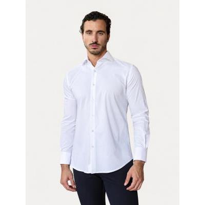 camisa-hombre-vestir-blanca-elastica