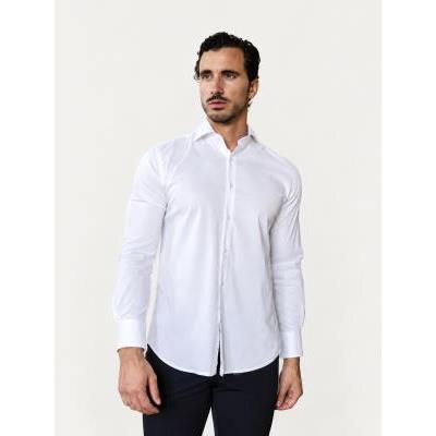 camisa-hombre-vestir-blanca-elastica