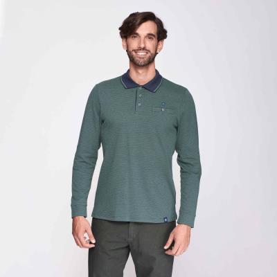 polo-bolsillo-manga-larga-verde-hombre