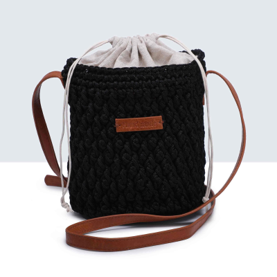 mini bandolera macrame